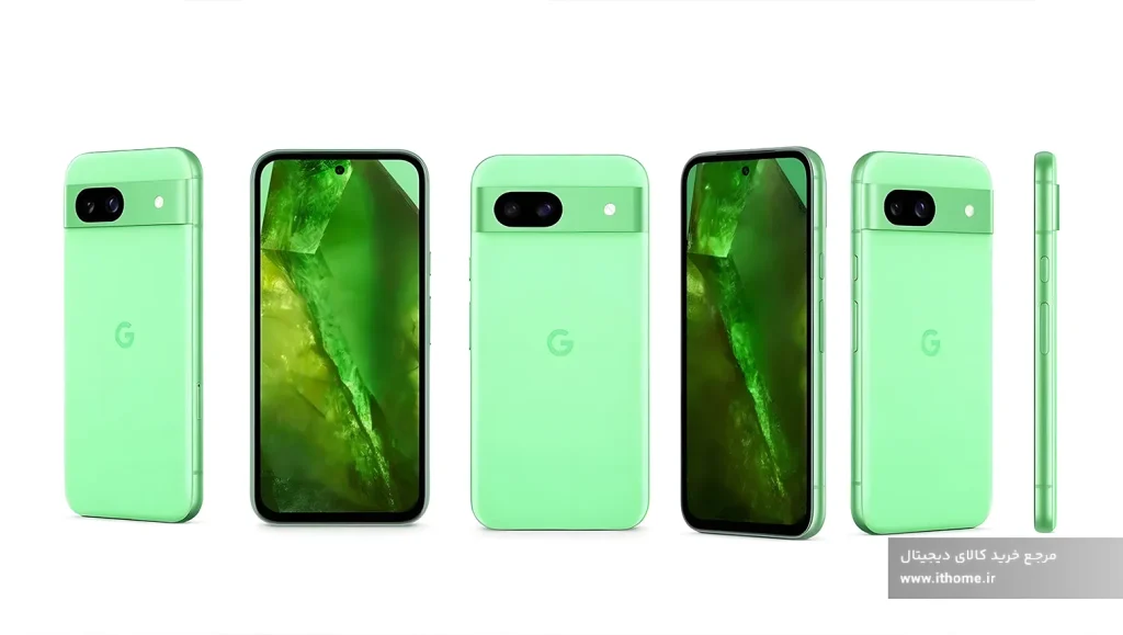 رنگ سبز Pixel 8a