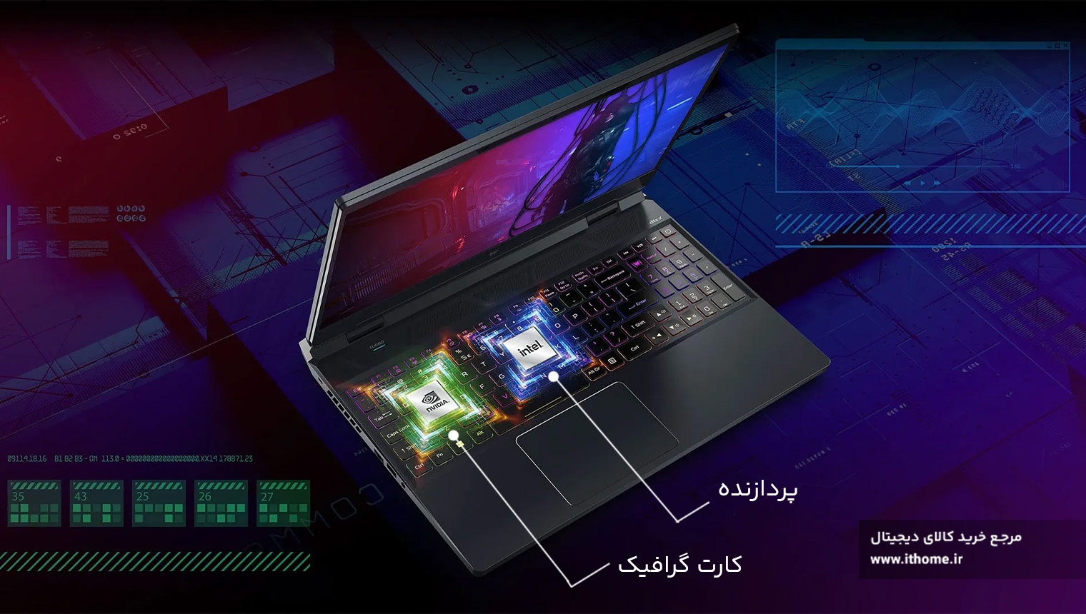 سی پی یو لپ تاپ گیمینگ