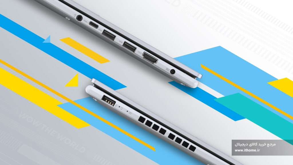 پورت های لپتاپ ایسوس Vivobook 16 R1605VA