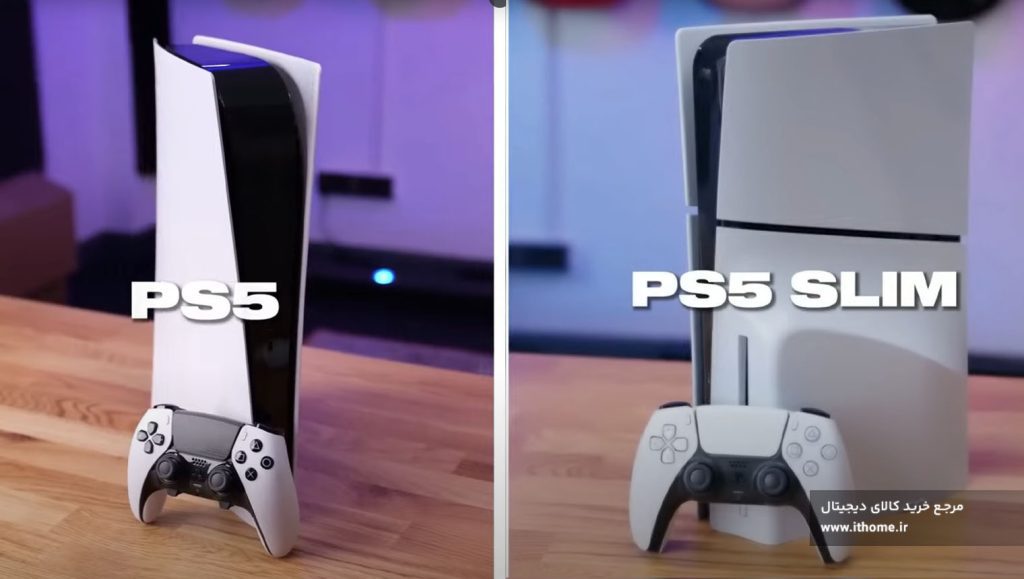 مقایسه PS5 با PS5 Slim
