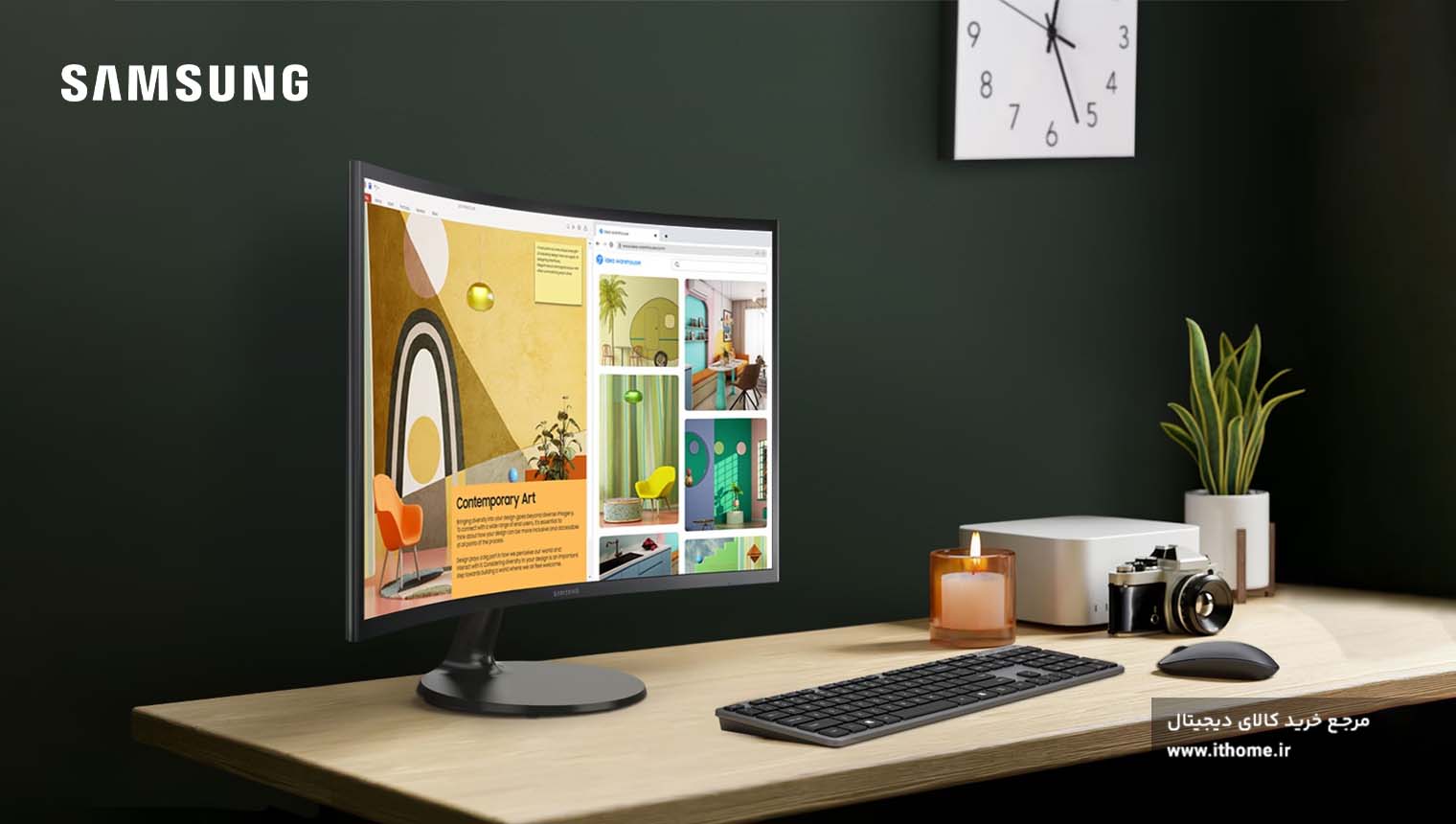 مانیتور سامسونگ مدل LS24C360