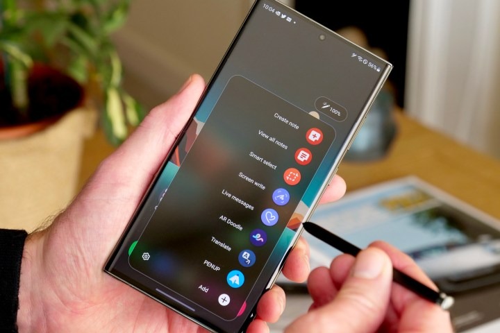 Galaxy-S23-Ultra-S-Pen-Menu