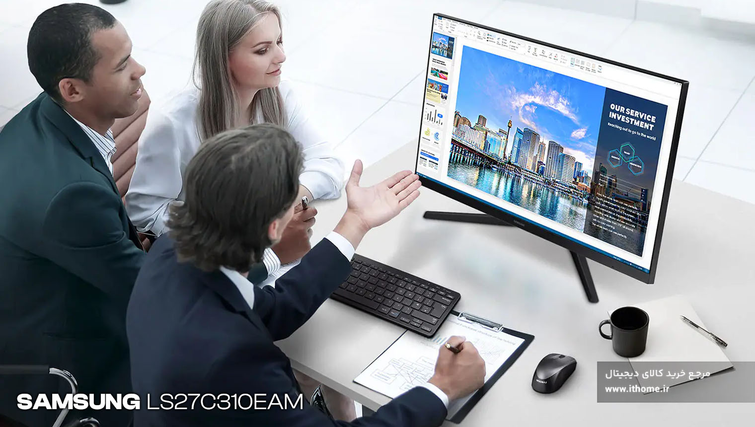 قیمت مانیتور سامسونگ LS27C310EAM
