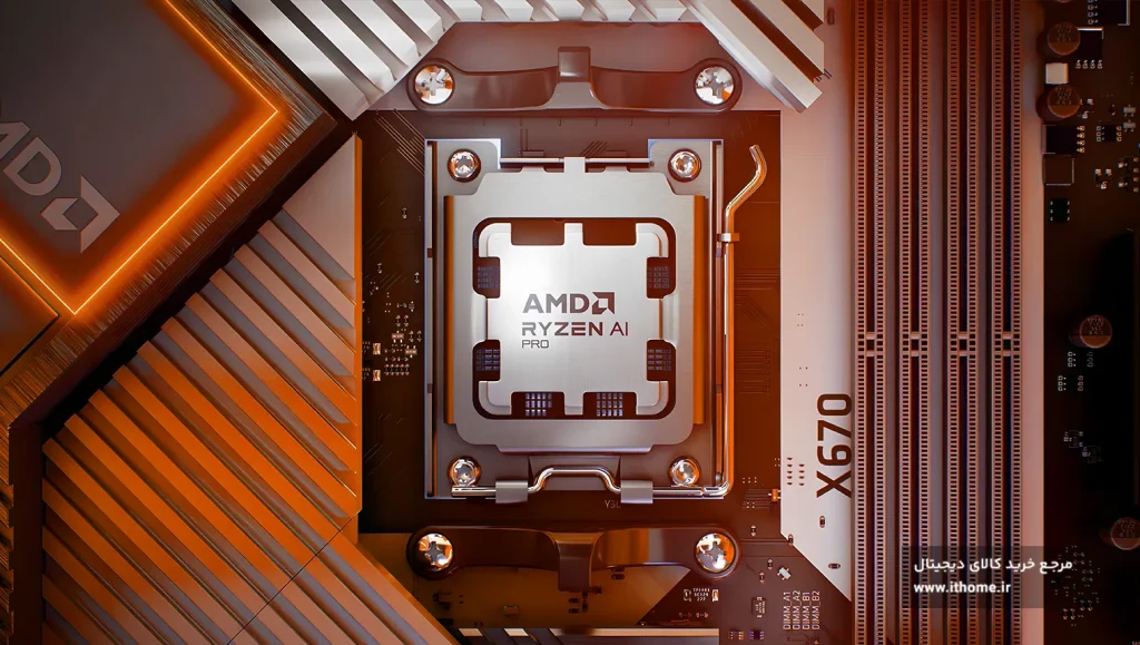 پردازنده AMD روی مادربرد